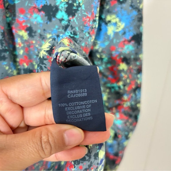 Robert Graham Knowledge Wisdom Truth Gray Long Sleeve Size L - Picture 7 of 10